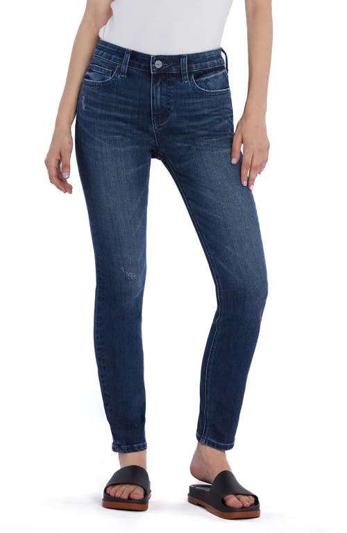 Vera Mid Rise Skinny Jeans in Cycle Blue
