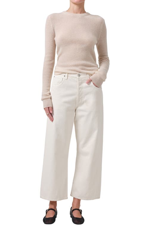 CITIZENS OF HUMANITY CITIZENS OF HUMANITY ALESSIA WOOL & CASHMERE BLEND RIB TOP