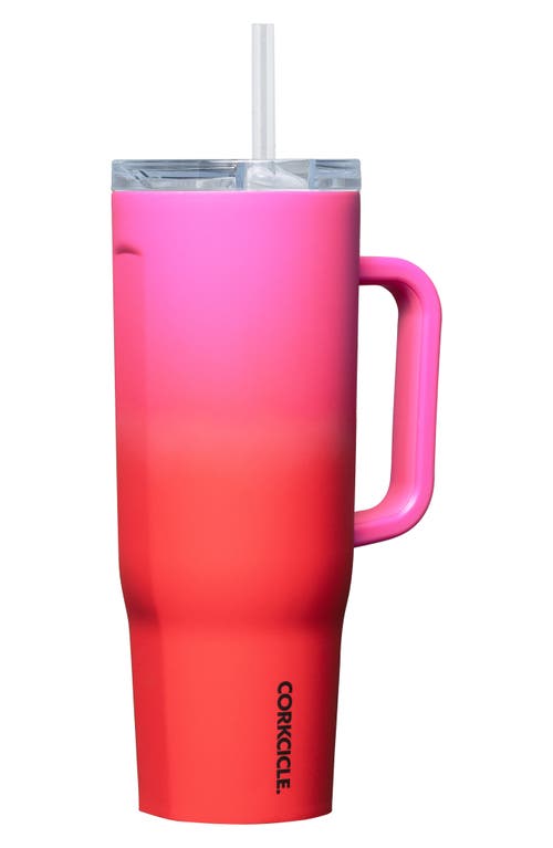 Corkcicle Cruiser 40-ounce Insulated Tumbler With Handle In Sangria