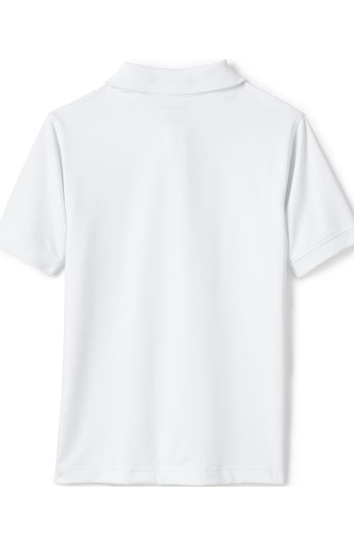 LANDS' END LANDS' END SCHOOL UNIFORM KIDS SHORT SLEEVE RAPID DRY POLO SHIRT