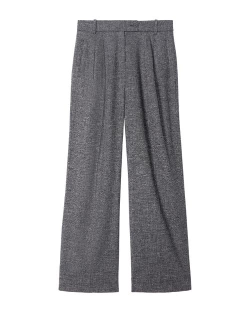 Shop M.m.lafleur Bia Pant In Black/white