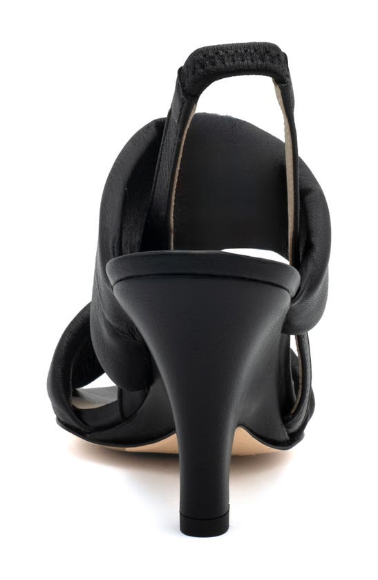 Shop Amalfi By Rangoni Cambiano Slingback Sandal In Black Etoile