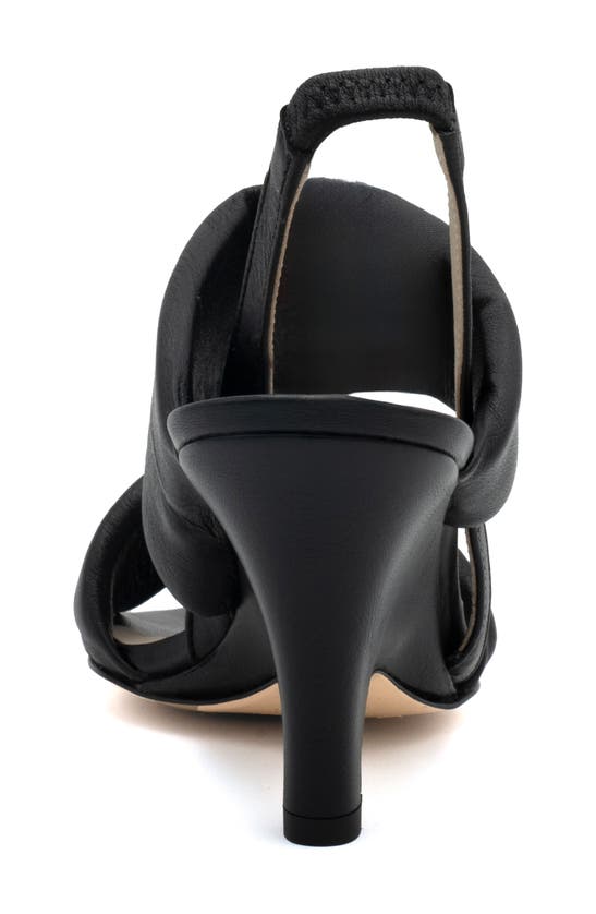 Amalfi By Rangoni Cambiano Slingback Sandal In Black Etoile