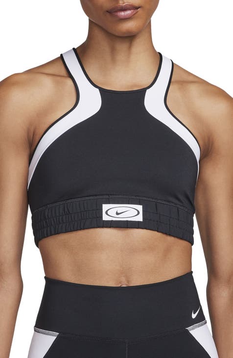 Nike high neck sports on sale bra