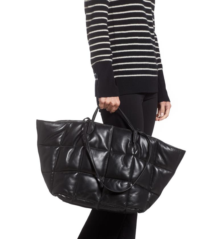 AllSaints Nadaline Quilted Leather Tote | Nordstrom