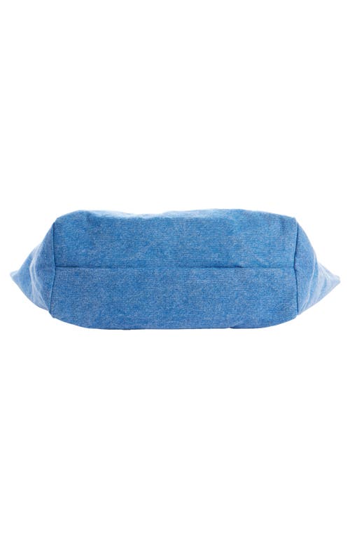 Isabel Marant Small Yenky Logo-embroidered Tote Bag In Blue
