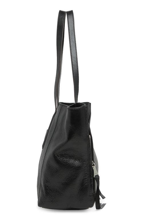 Shop Aimee Kestenberg Carried Away Tote Bag In Black Vintage/shiny Silver