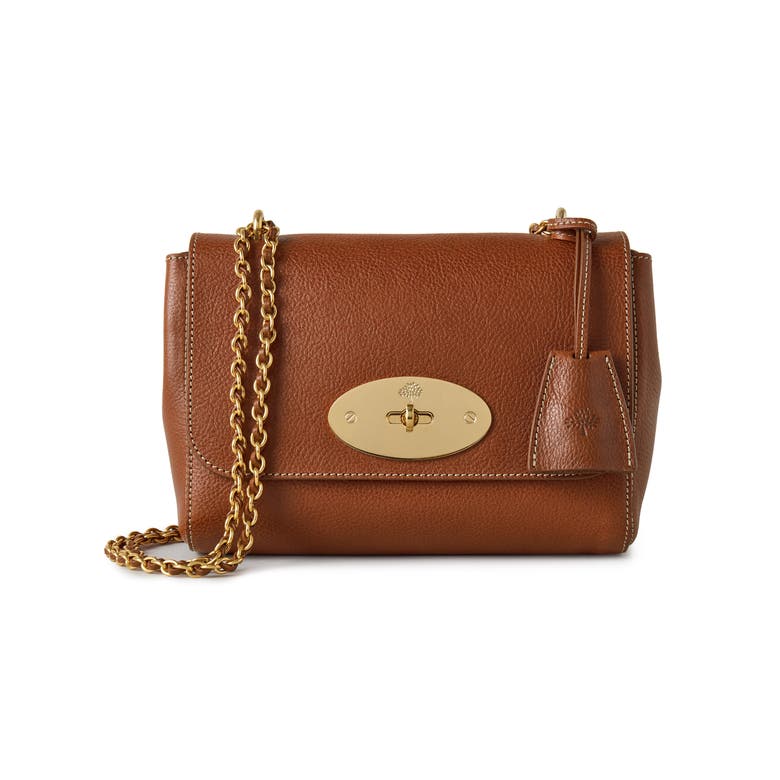 Shop Mulberry Lily Stitched Leather Convertible Shoulder Bag In Oak