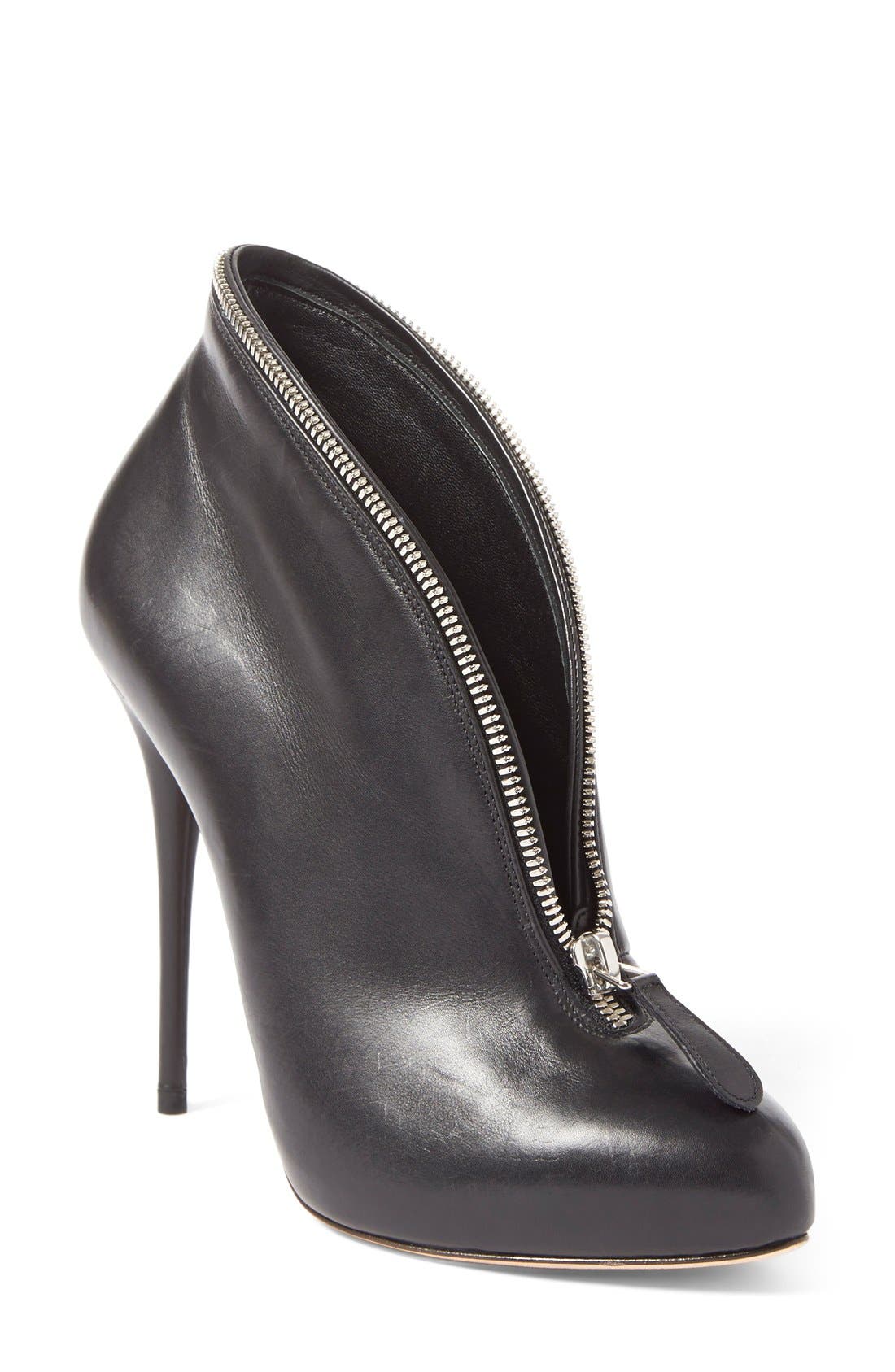 Alexander McQueen Zipper Bootie (Women) Nordstrom