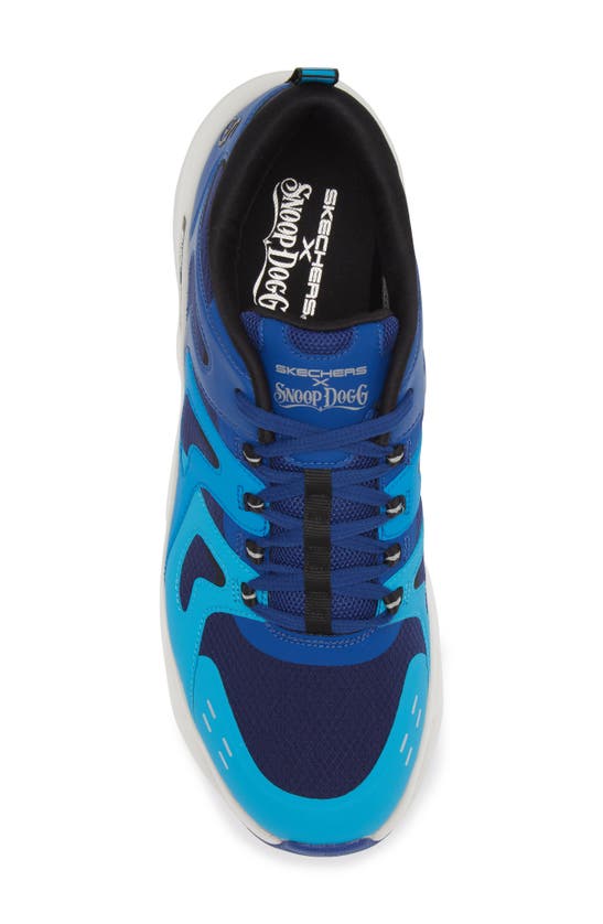 Shop Skechers X Snoop Dogg Go Run Swirl Tech Sneaker In Blue