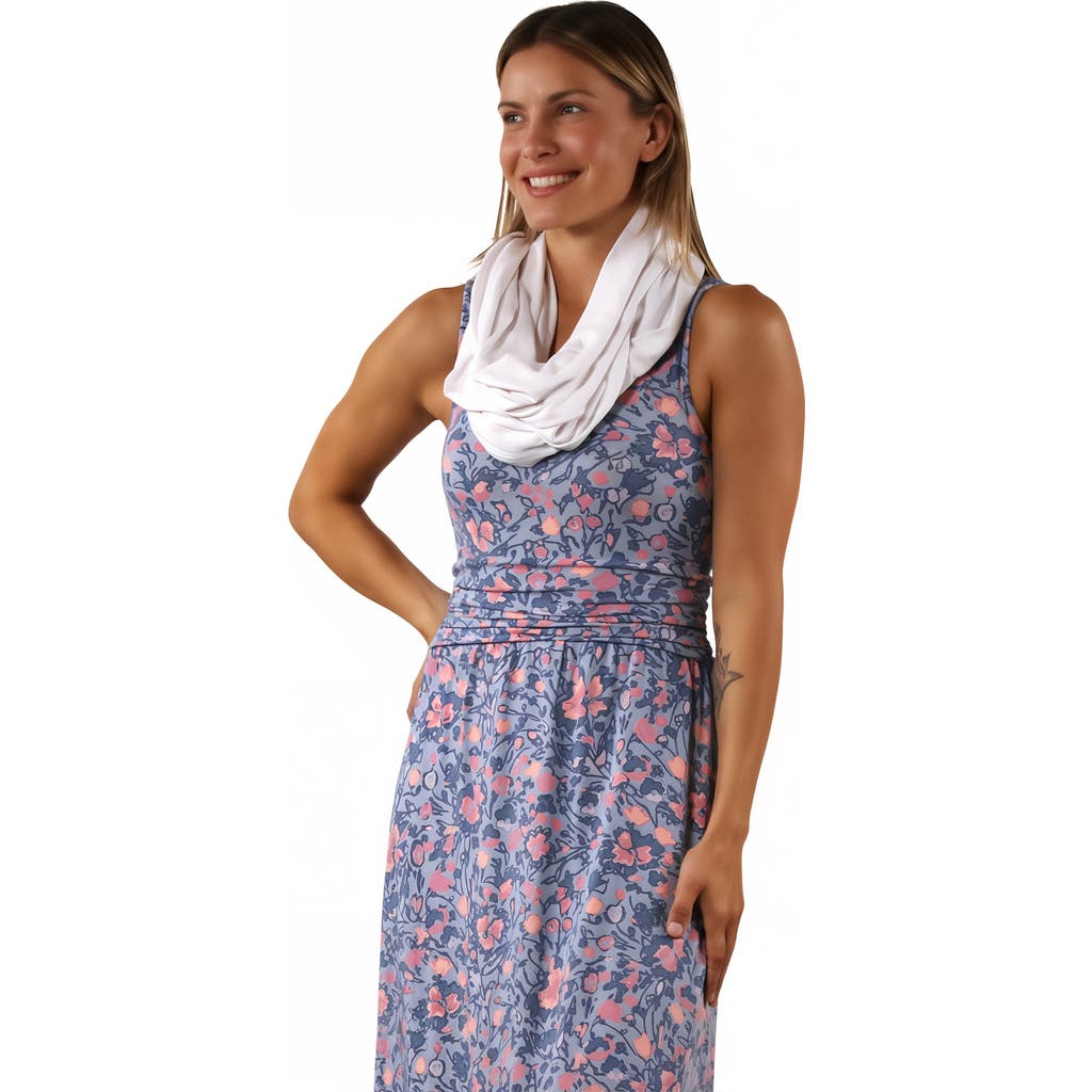 Uv Skinz Packable Infinity Scarf In White