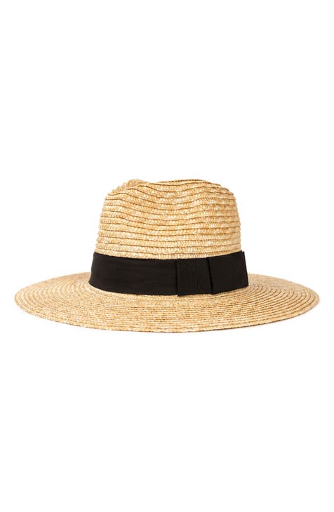 Plus Size Womens Straw Hat Uv Foldable Sun Hat White Sun Sun Hat with  Metalic Woven Black Wide Brim Hat Women at  Women's Clothing store