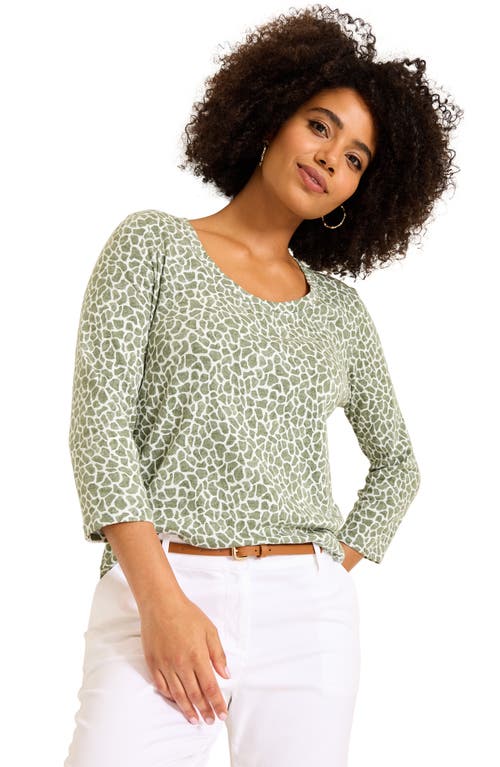 Shop Tommy Bahama Ashby Isles Safari Top In Tea Leaf