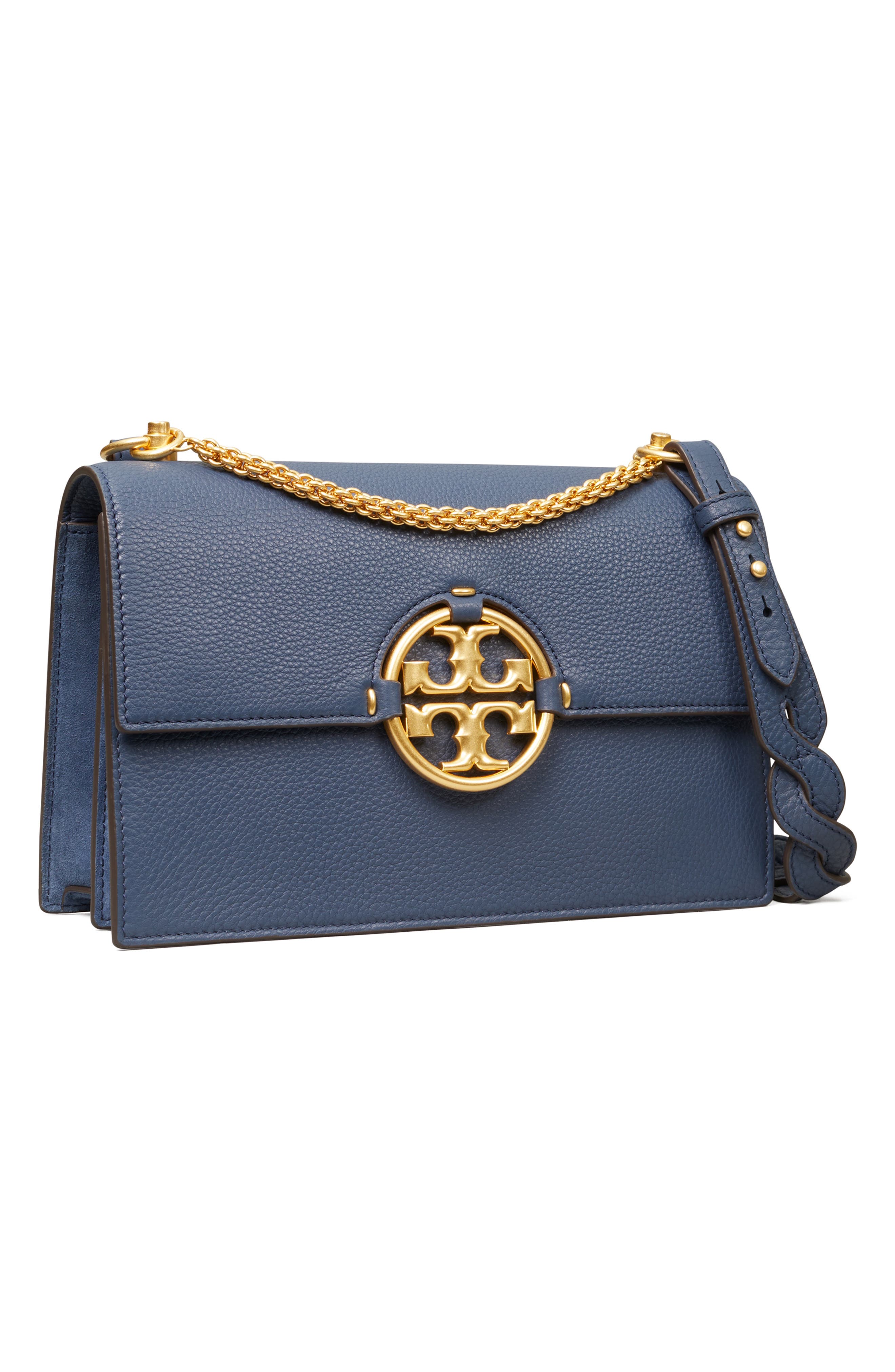 royal blue tory burch purse