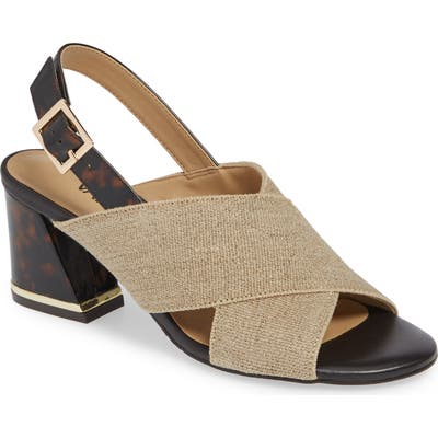 Vaneli Bamba Slingback Sandal, Beige