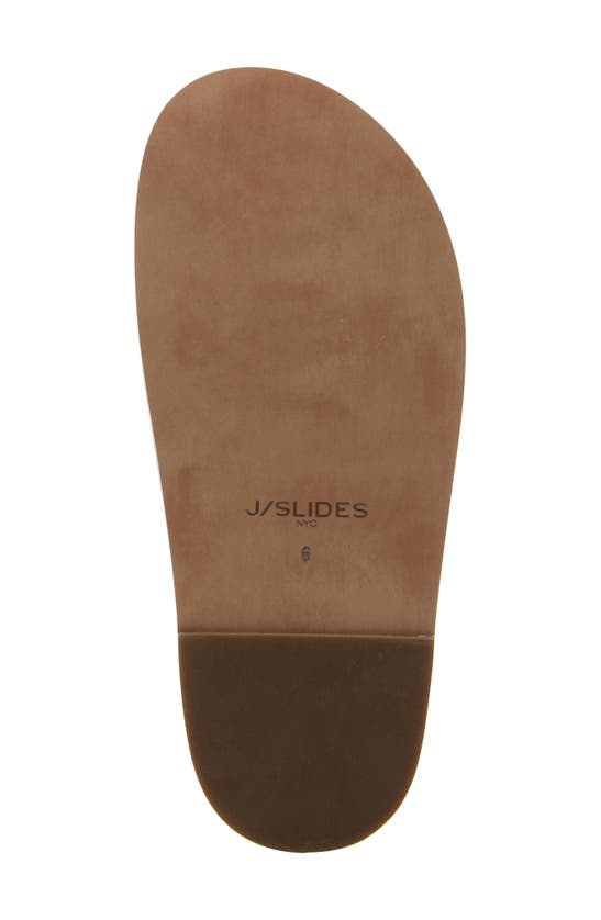 Shop J/slides Nyc Rafina Slide Sandal In Natural