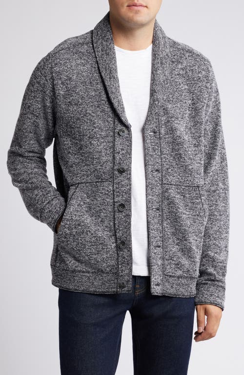 Shop Tommy Bahama Granite Bay Shawl Collar Cardigan In Coal