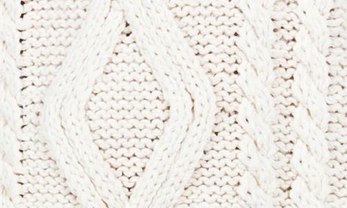 Princess Polly Anaya Oversize Cable Stitch Sweater In Medium Beige