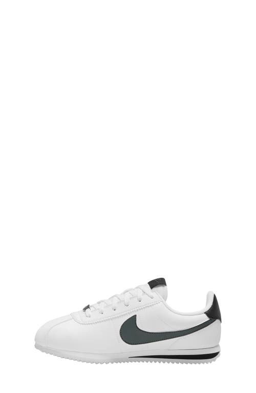 Nike Cortez Sneaker In White/ Vintage Green/ Black