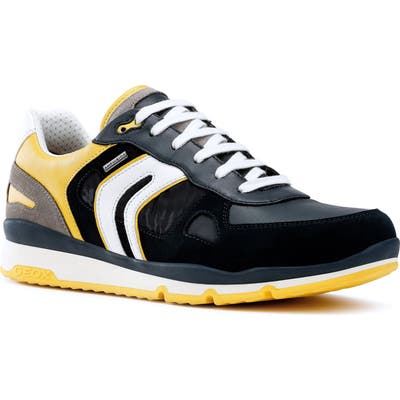 Geox Sandford Abx 2 Waterproof Sneaker, Yellow