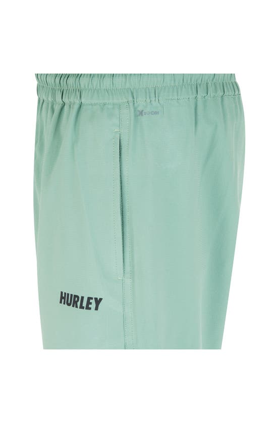 Shop Hurley Explore H20 Dri Trek Ii Shorts In Cilantro