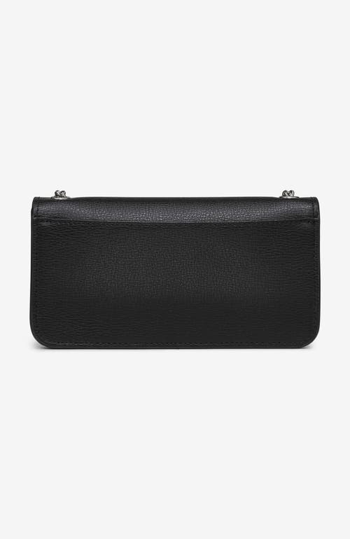 Shop Karl Lagerfeld Paris Kosette Small Shoulder Bag In Black/gunmetal