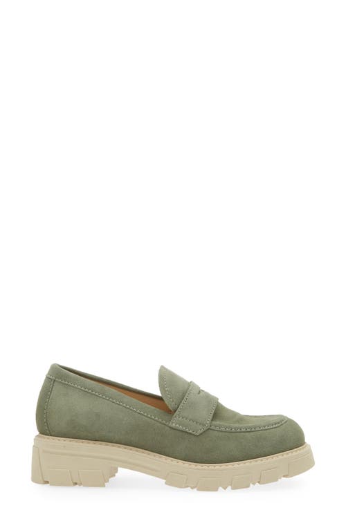 La Canadienne Bevon Loafer In Sage