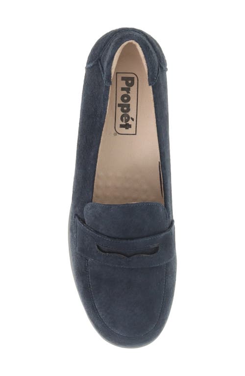 Shop Propét Yetta Penny Loafer In Navy