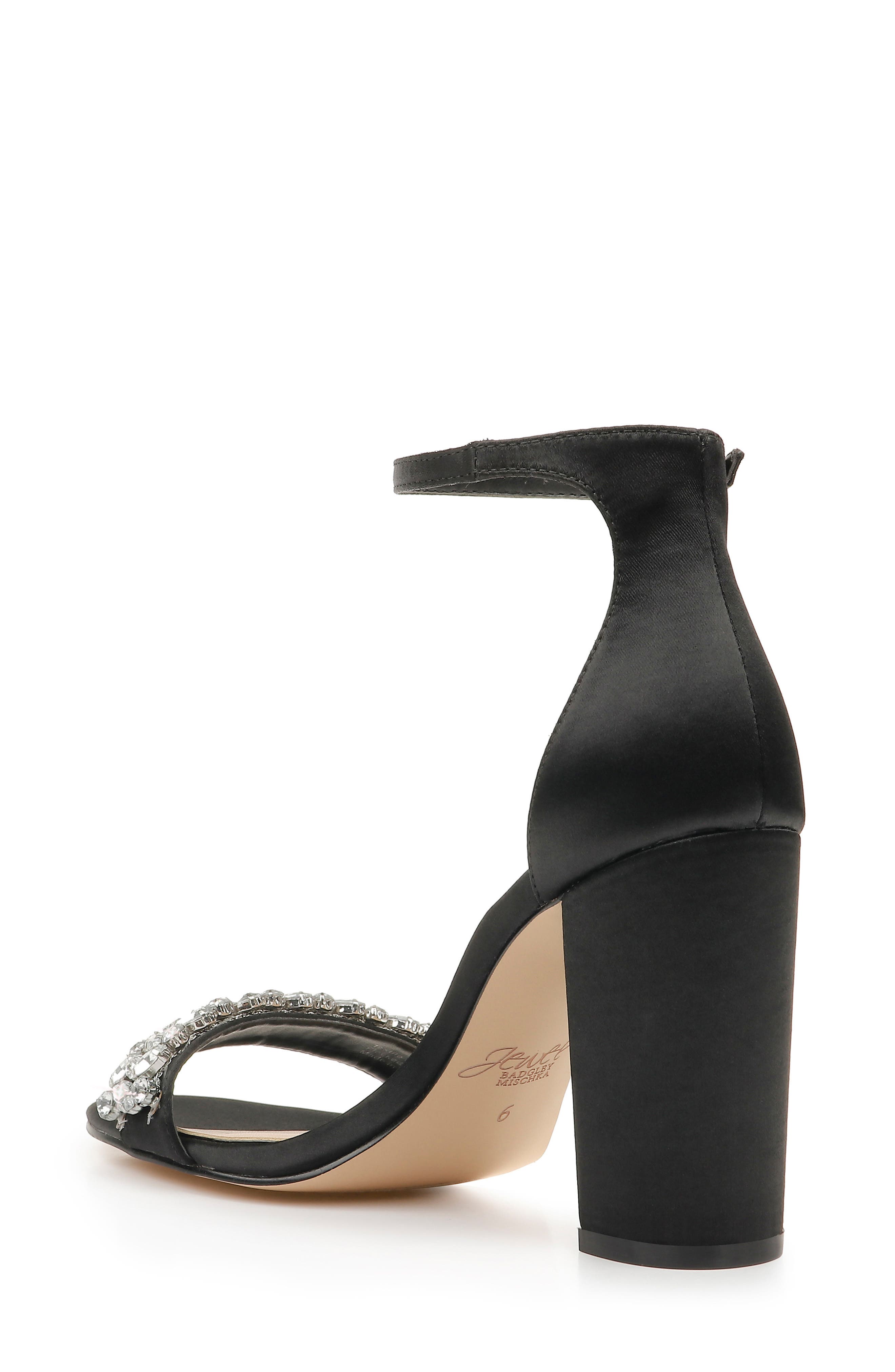 Baldwin ankle strap sandal jewel badgley mischka Clearance