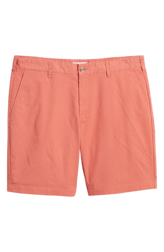 Shop Peter Millar Crown Comfort Stretch Cotton Blend Shorts In Clay Rose