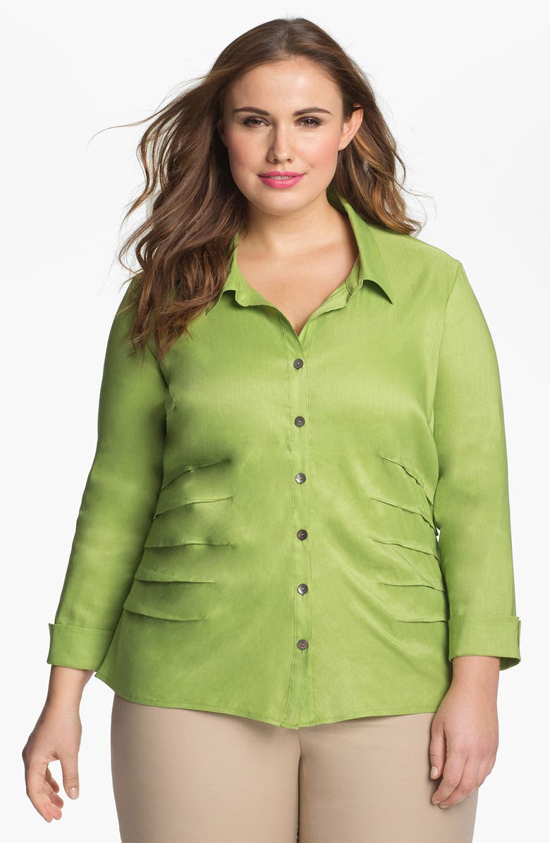 Nic + Zoe Button Up Shirt (Plus Size) | Nordstrom
