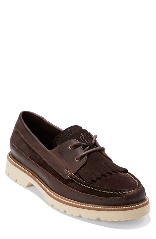 Cole Haan American Classics Ranger Moccasin In Ch Chestnu