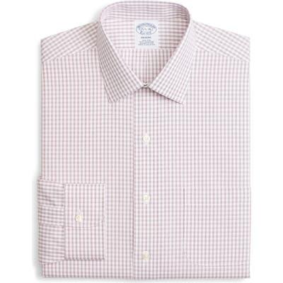 Brooks Brothers Regent Regular Fit Non-Iron Check Dress Shirt