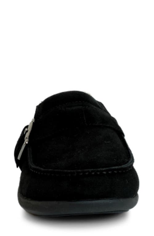 Revitalign Siesta Faux Fur Lined Clog In Black