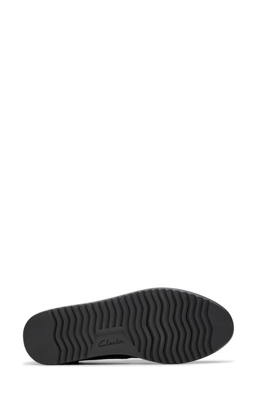 Clarks ® Zylah Sky Platform Loafer In Black Sde