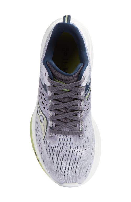 Shop Saucony Ride 17 Running Shoe In Iris/navy