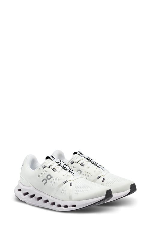 On Cloudsurfer Running Shoe in White/Frost at Nordstrom, Size 9