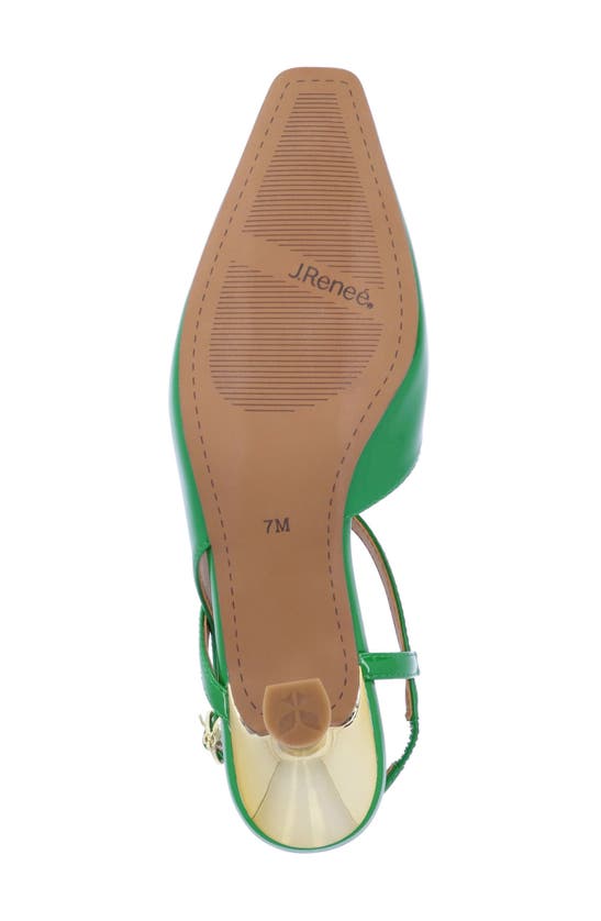 Shop J. Reneé Maretta Kitten Heel Pump In Green