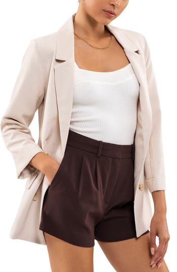 BLU PEPPER BLU PEPPER NOTCH COLLAR BLAZER
