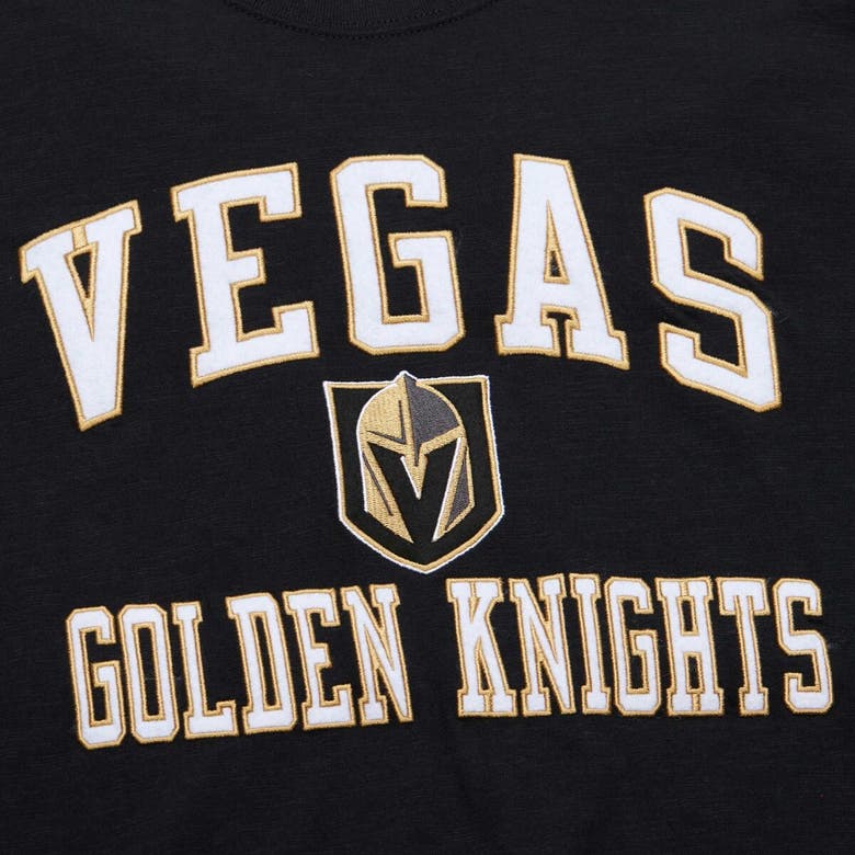 Shop Mitchell & Ness Black Vegas Golden Knights Legendary Slub T-shirt