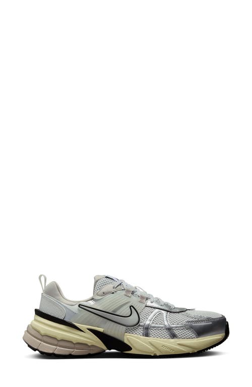 Shop Nike V2k Run Sneaker In Summit White/metallic Silver