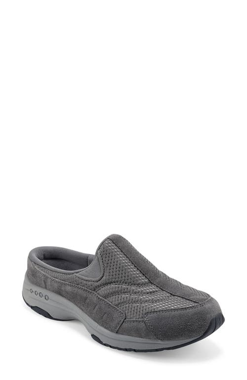 Traveltime Slip-On Sneaker - Wide Width Available in Medium Gray