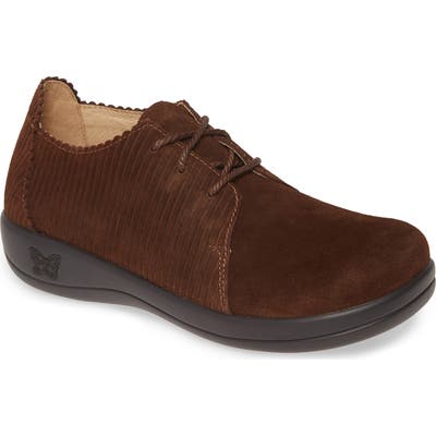 Alegria Pyper Corduroy Derby- Brown