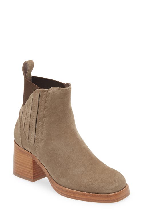 Imogen Chelsea Boot in Taupe Suede