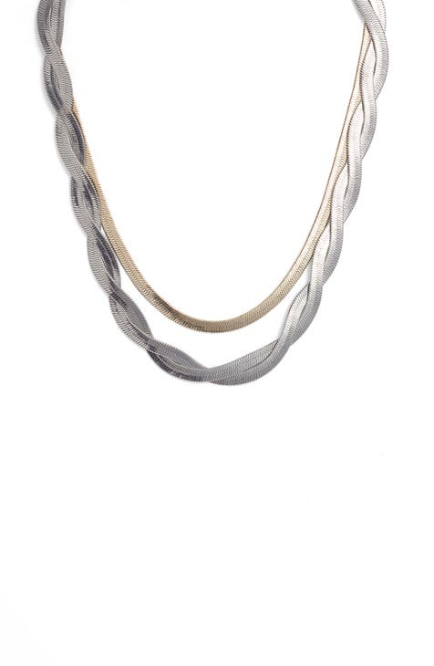 Layered Snake Chain Necklace