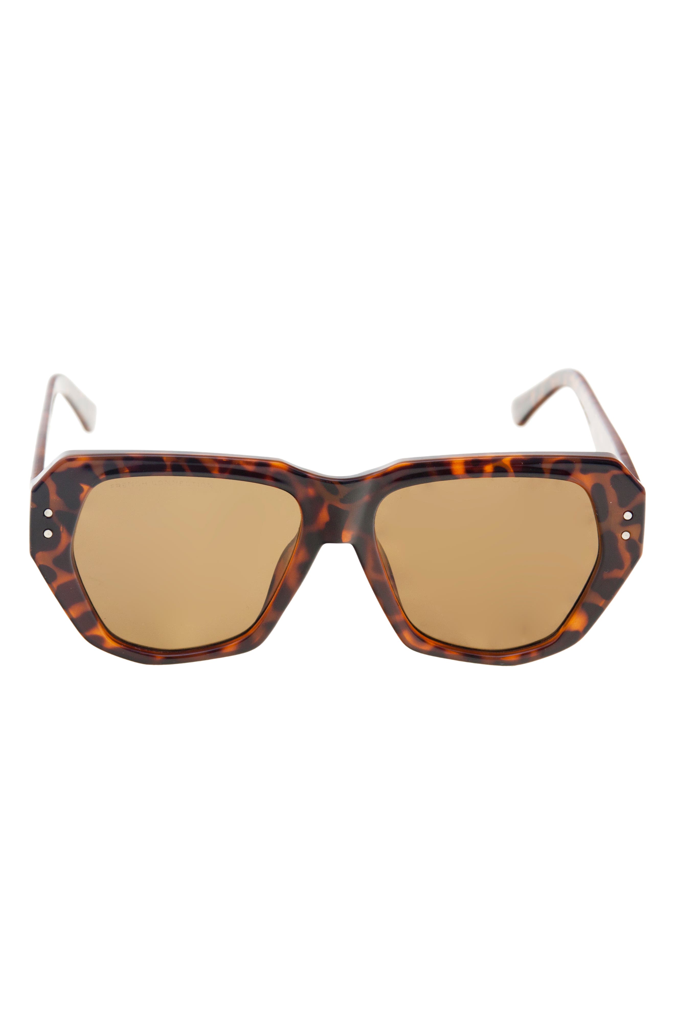 french connection tortoise shell sunglasses