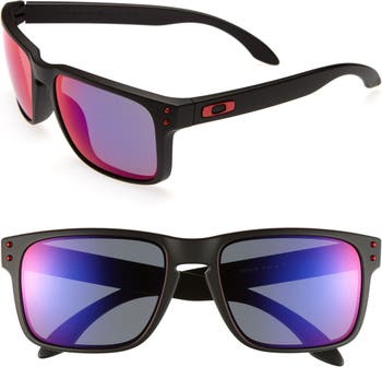  Oakley Holbrook Sunglasses 57MM Matte Black Frame/Warm Grey  Lens : Clothing, Shoes & Jewelry