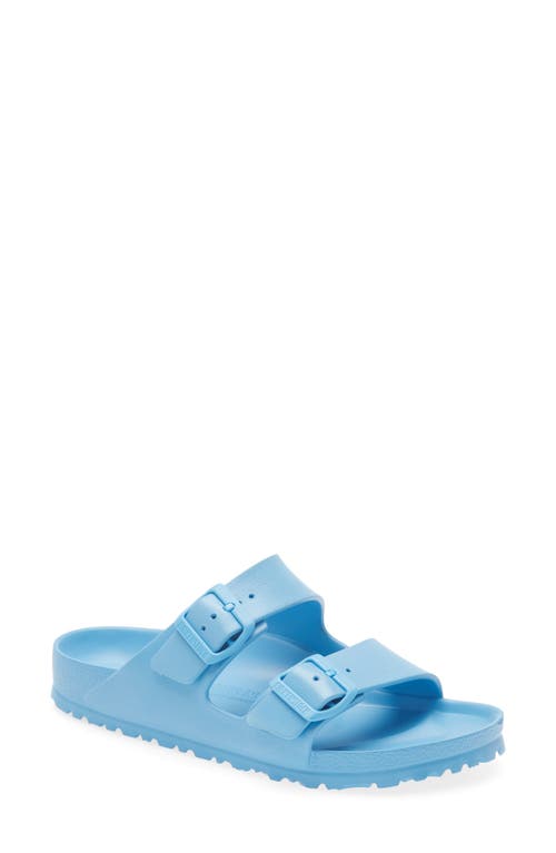 Birkenstock Essentials Arizona Waterproof Slide Sandal in Sky Blue