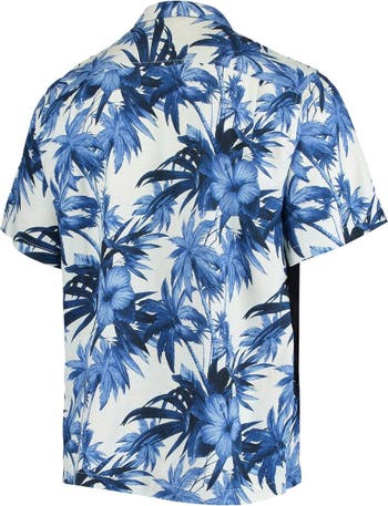 Tommy Bahama Men's Tommy Bahama Royal Los Angeles Rams Sport Harbor Island  Hibiscus Camp Button-Up Shirt