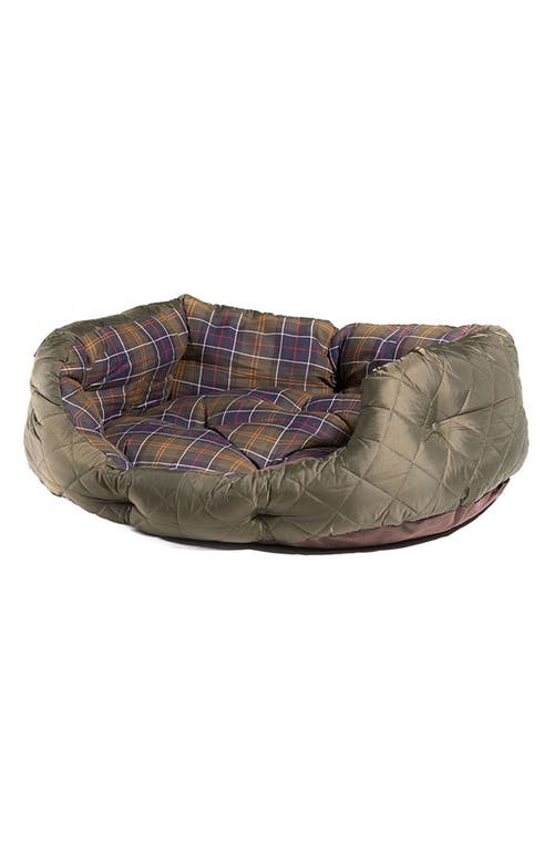 Barbour Quilted Dog Bed in Olive at Nordstrom